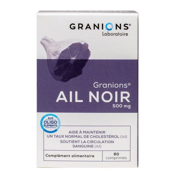Ail Noir 500 mg 60 Comprimés