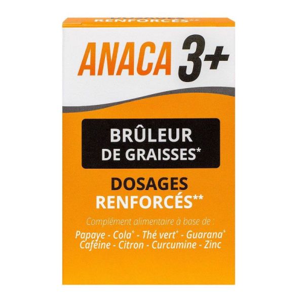 Anaca3 + Brûleur De Graisses 120 Gélules