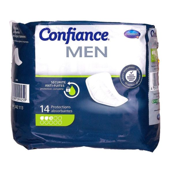 14 protections absorbantes Men 3G