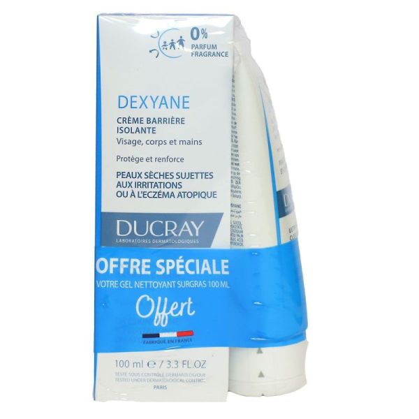 Crème Barrière Isolante 100ml + Gel Nettoyant Surgras 100ml
