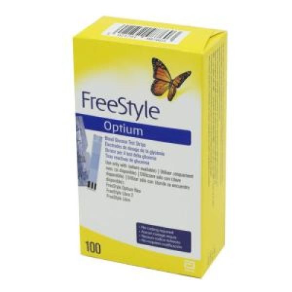 Freestyle Optium 100 Bdt=medisense Optium