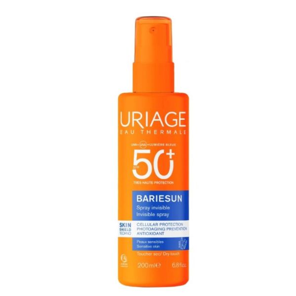 Bariesun Spray Solaire Invisible SPF50+ 200ml