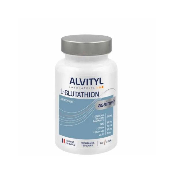 Assimyl+ L-Glutathion – Protection cellulaire – 60 gélules