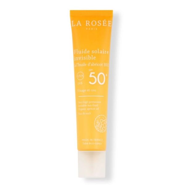 Fluide Solaire Invisible à l'Huile d'Abricot Bio SPF50+ 40ml