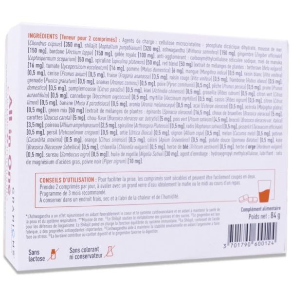 All-In-One Énergie & Immunité - 60 comprimés