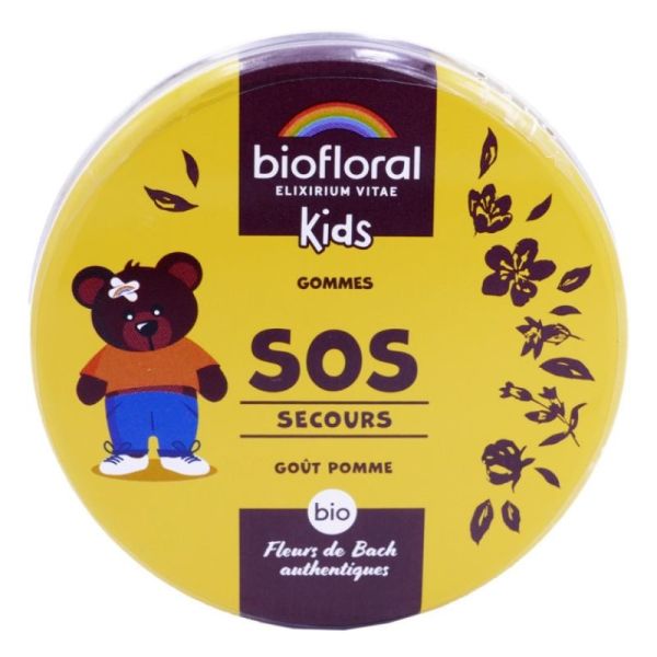 Biofloral Enfant SOS Secours Gommes Bio 45 g