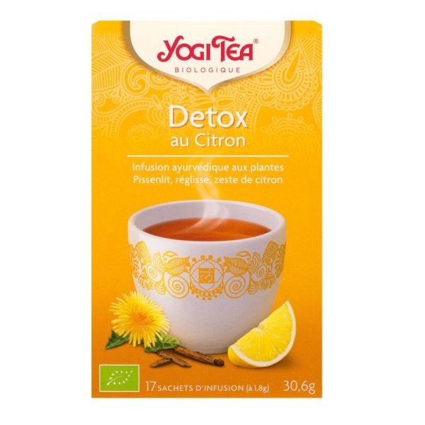 Infusion Détox au citron - 17 sachets