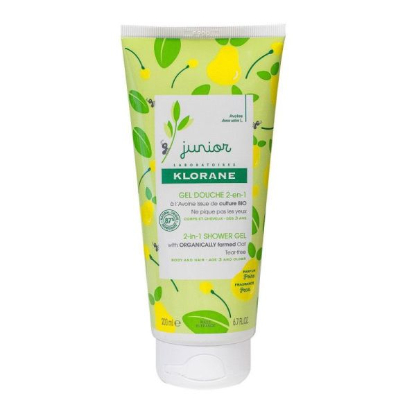 Junior - Gel Douche 2-en-1 - Parfum Poire - 200ml