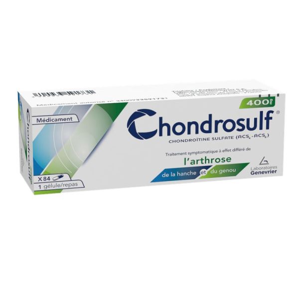 Chondrosulf 400 mg - 84 Gélules