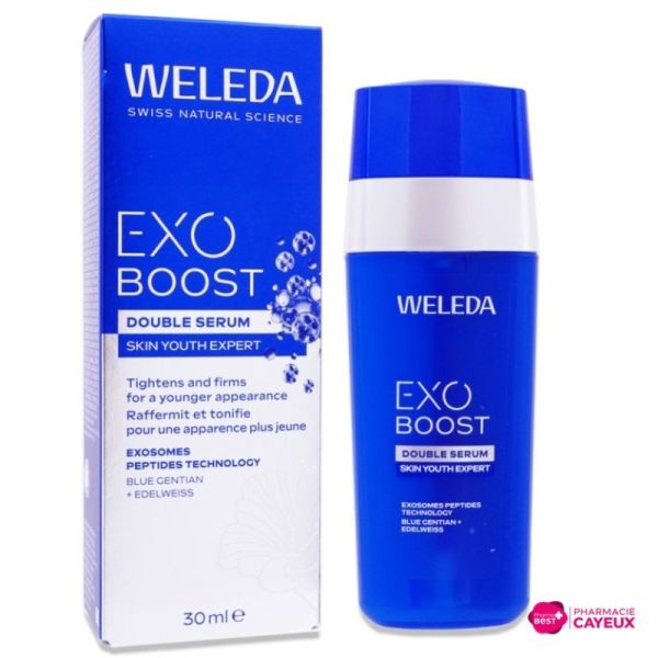 Exo Boost double sérum Gentiane Bleue et Edelweiss 30 ml