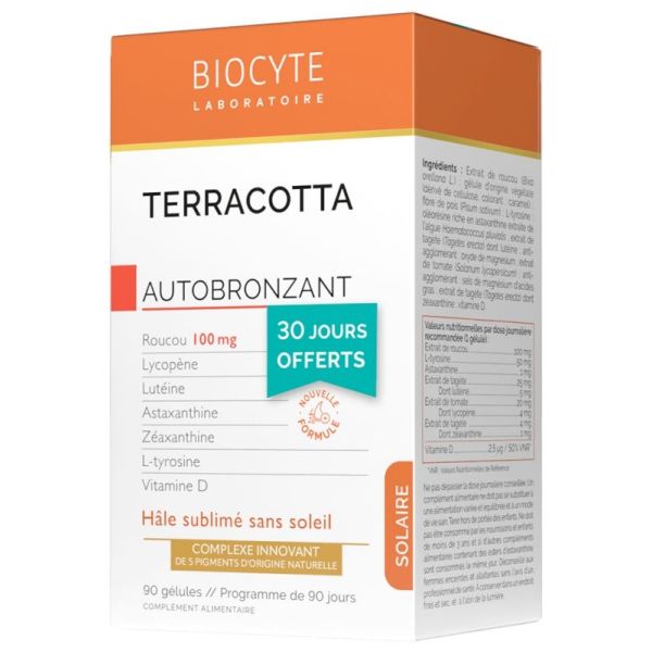 Terracotta Autobronzant 90 Gélules