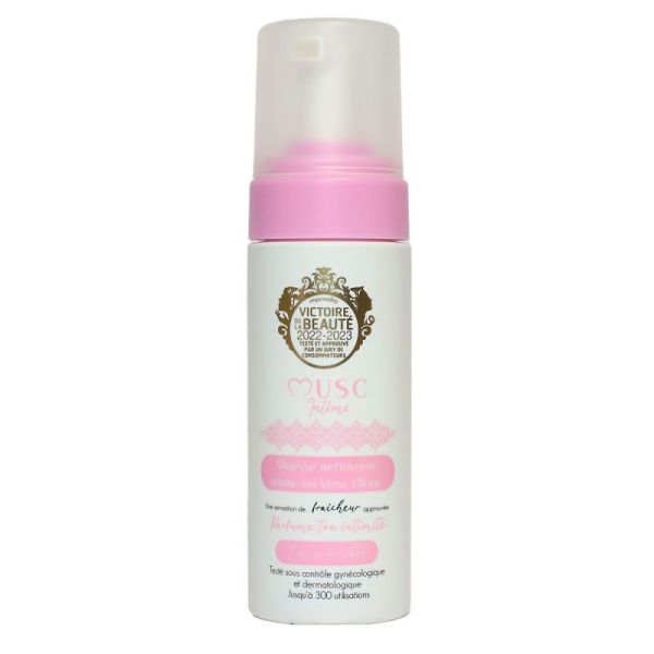 Mousse Nettoyante au Musc Blanc  L'Irrésistible 150ml