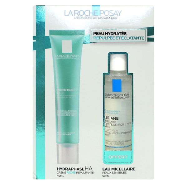 Coffret Noël 2025 Hydraphase HA Riche et Eau Micellaire Offerte