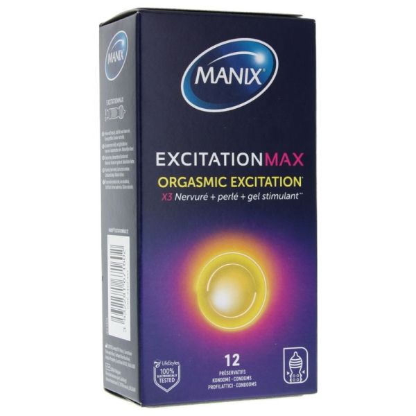 ExcitationMax 12 Préservatifs