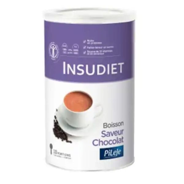 Insudiet Boisson Saveur Chocolat 300g