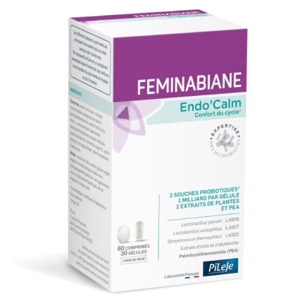 Feminabiane Endo'Calm - 60 comprimés + 30 gélules