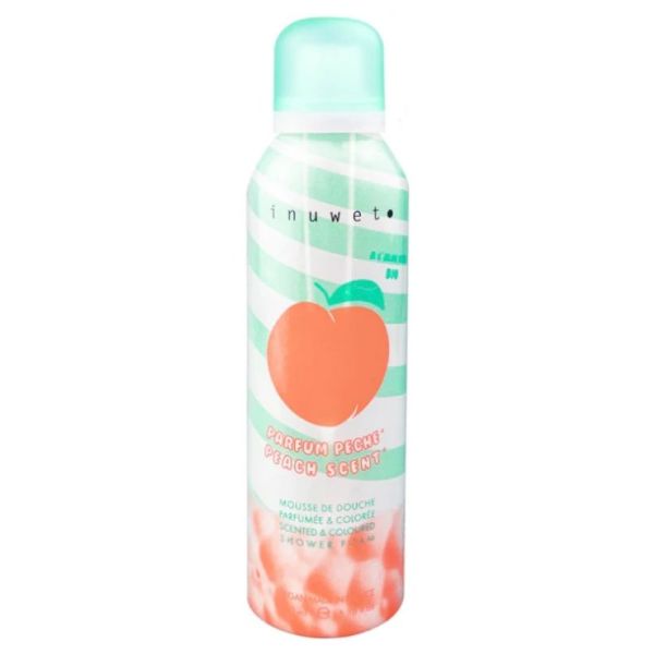 Mousse de Douche Parfumée & Colorée Pêche 200 ml