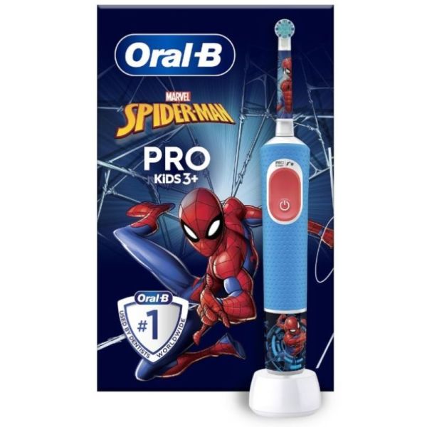 Pro Kids Brosse à dents électrique Spiderman + 3 ans