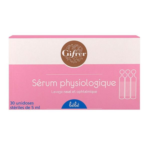 Sérum physiologique 30x5ml