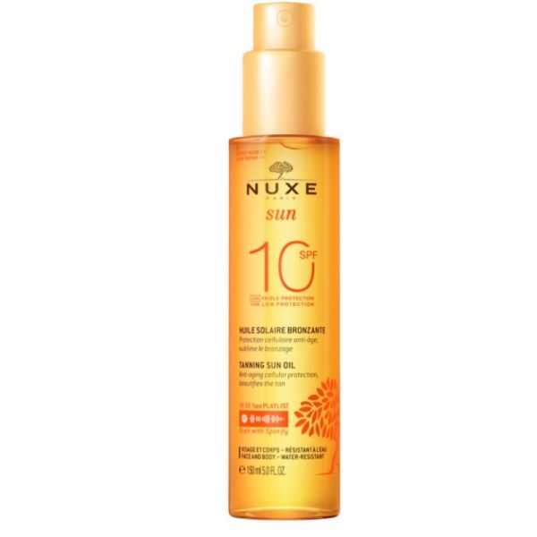 SUN - Huile bronzante SPF10 - 150 ml