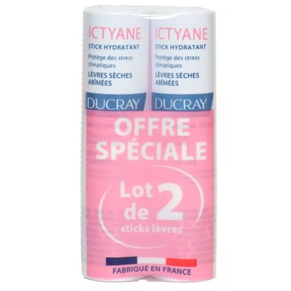 Ictyane Stick Lèvres Hydratant 2x3g