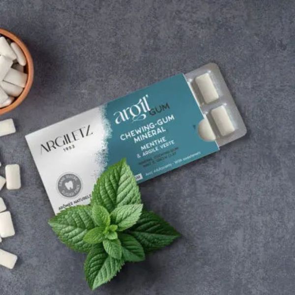 Argiletz Argilaposgum Menthe 12 Dragees