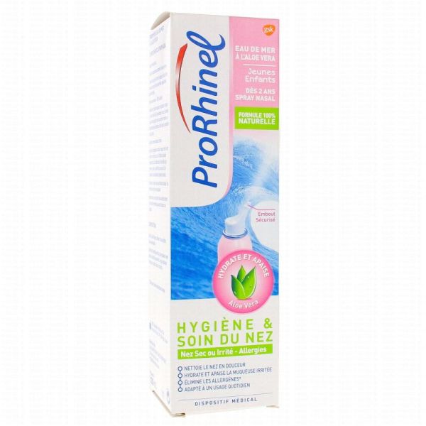 PRORHINEL SPRAY NASAL EAU DE MER POUR ENFANT ALOE VERA 100ML