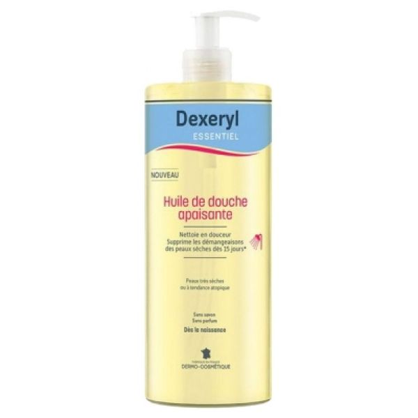 Dexeryl Essentiel Huile de Douche Apaisante 500 ml