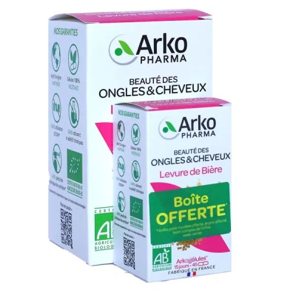 Arkogélules Levure de Bière Bio 150 + 45 gélules