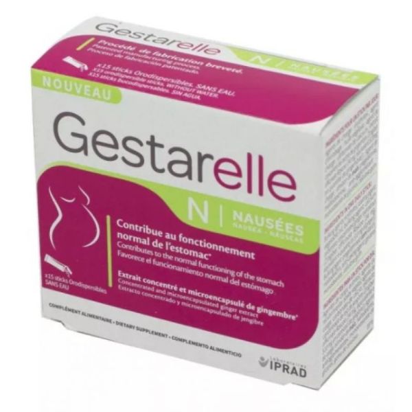 Gestarelle Nausees - 15 sticks