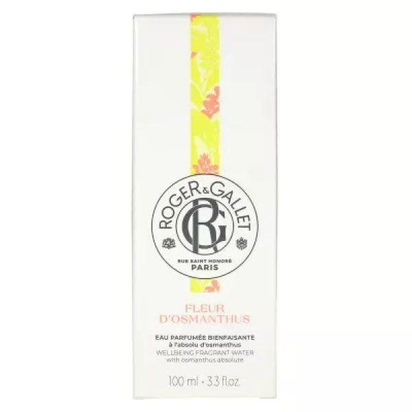 Rg Eau Parfumée Bienfaisante Fleur Osmanthus Fl100ml