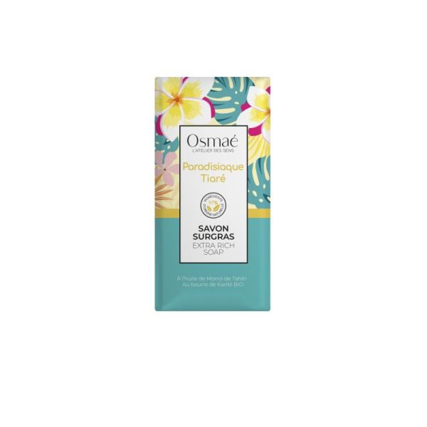 Savon surgras paradisiaque tiaré pain 100g
