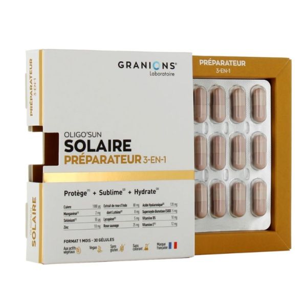 Oligo'Sun Préparateur Solaire 3 en 1