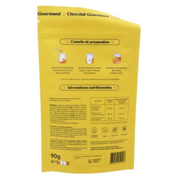 Chocolat Gourmand 90 g - 15 portions