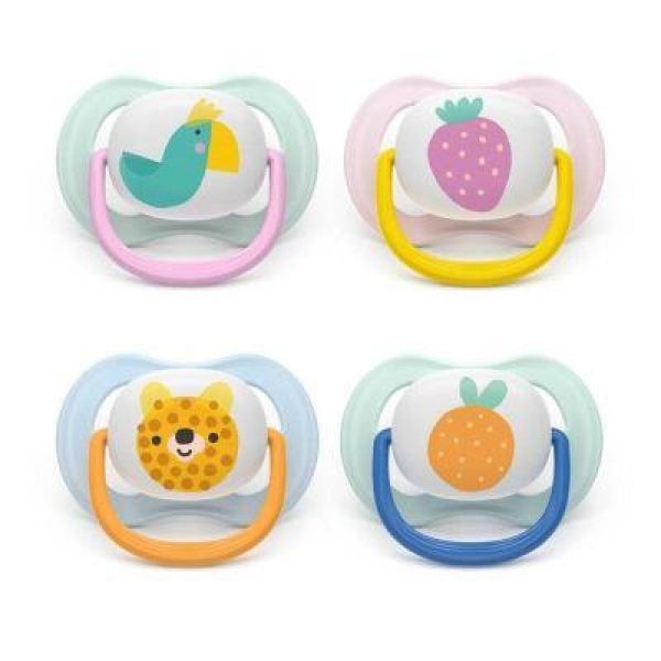Philips Avent Scf080/25 Sucettes Ultra Air jourour 0-6M