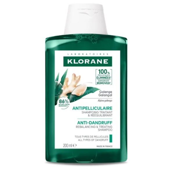 Galanga Shampoing Rééquilibrant Anti-Pelliculaire 200ml
