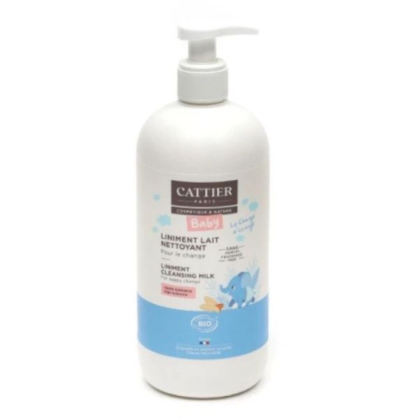 Bébé Liniment Lait Nettoyant Peaux Sensibles 500ml