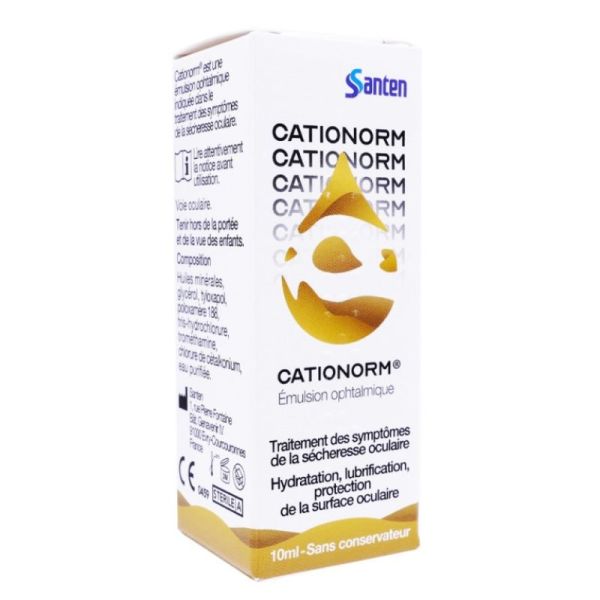 Émulsion ophtalmique sécheresse oculaire 10 ml