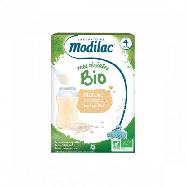 Céréales Nature BIO 4+ - Boite 250 g