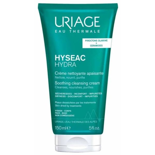 Hyséac Hydra Crème Nettoyante Apaisante Peaux Desséchées 150ml