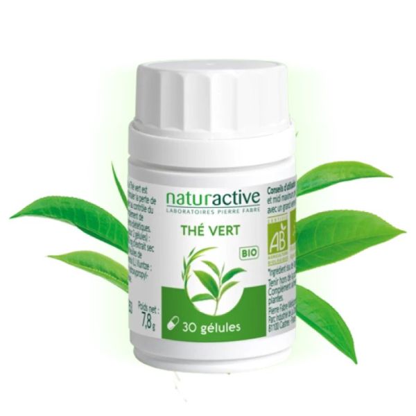 Thé vert bio 30 gélules