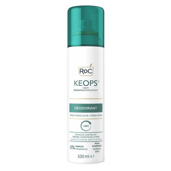 Keeps Deo Spray Fraîcheur 48h 100 ml
