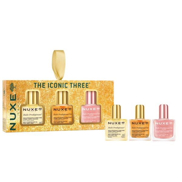 Coffret Les 3 Iconiques Huile Prodigieuse
