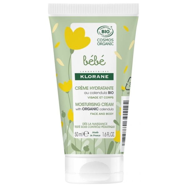 Bébé Crème Hydratante Bio 50 ml