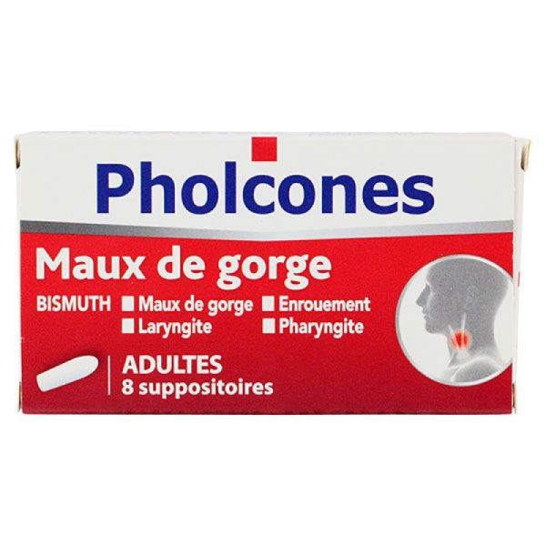 Pholcones Gorge 8 Suppositoires Adultes