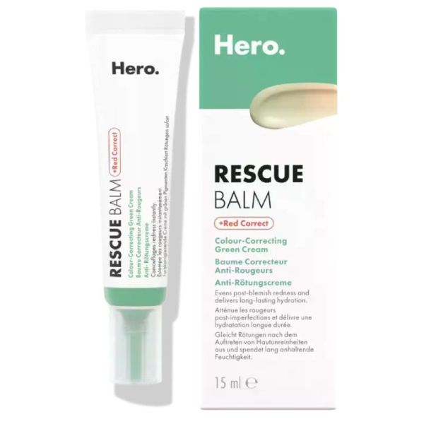 Rescue Balm Red Correct Baume Correcteur 15ml