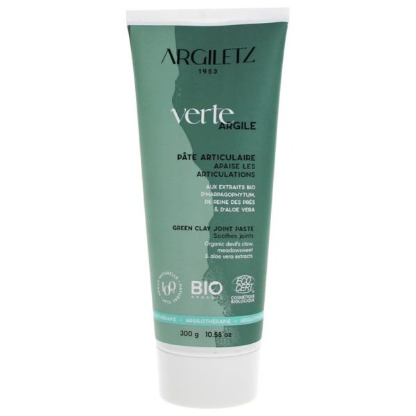 Pâte Articulaire Argile Verte Bio 300 g