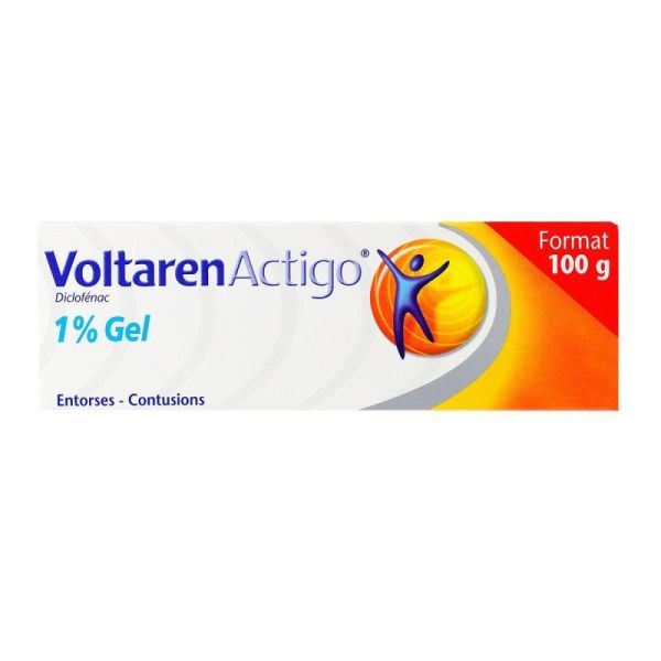 Voltaren Actigo 1% gel tube 100g