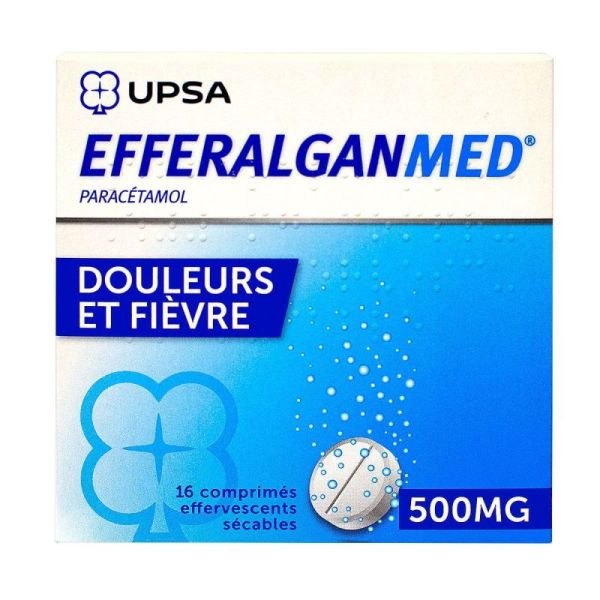 Efferalgan 500 mg 16 comprimés effervescents