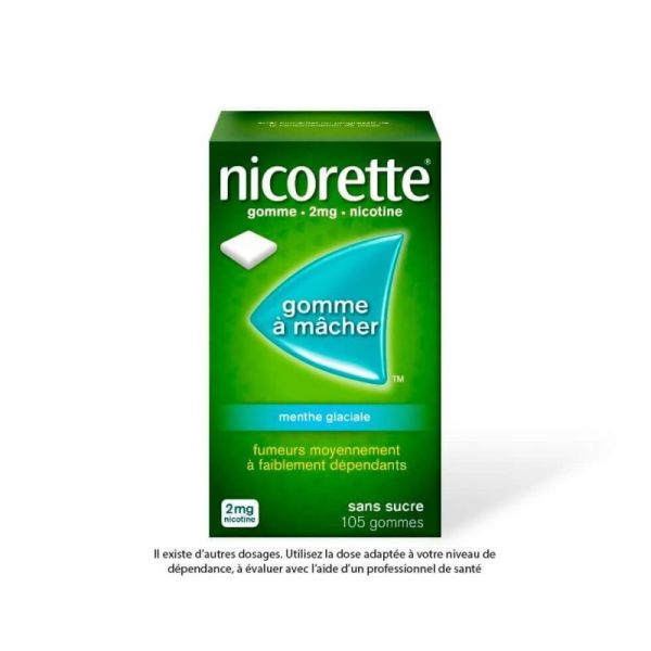 Gomme à Mâcher - Menthe Glaciale - 105 gommes